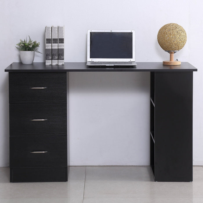 Computer Desk with Shelves