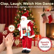 Sound and touch activated callout with clapping hands