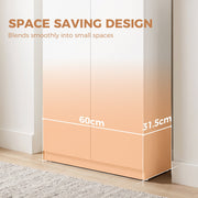 Close-up of the cabinet base showing the compact 60cm width and 31.5cm depth