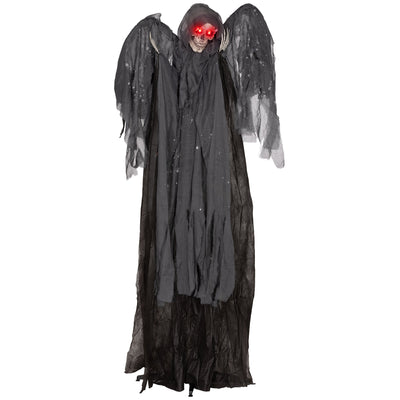 HOMCOM animated winged grim reaper decoration on a white background