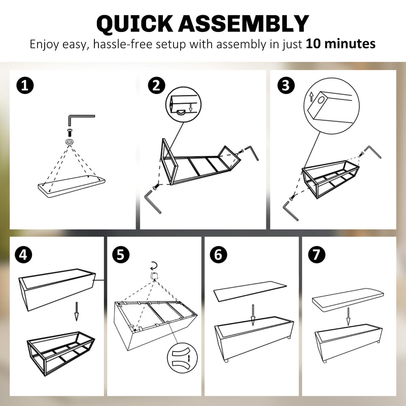 Grey Corduroy Storage Ottoman Bench 112cm With Removable Lid and Legs for Living Room by HOMCOM