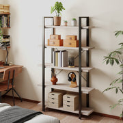 5 Tier Bookshelf and Storage Rack Freestanding Shelving Unit for Home Office by Vasagle