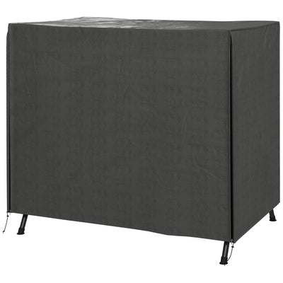Grey Waterproof Cover for 3 Seater Swing Chair Protects Against Rain and UV Damage