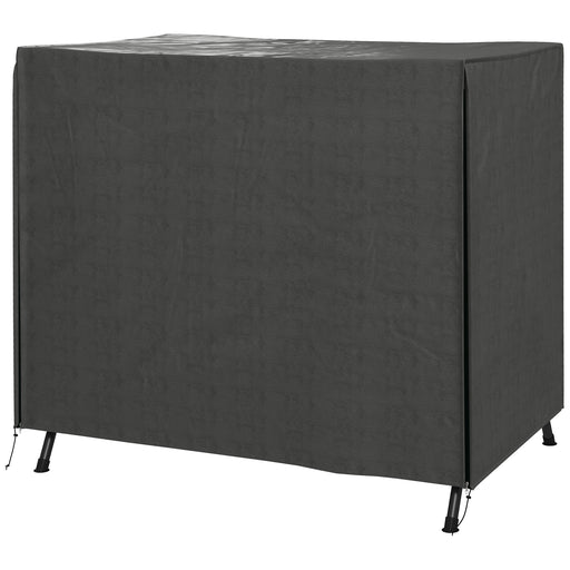 Grey Waterproof Cover for 3 Seater Swing Chair Protects Against Rain and UV Damage