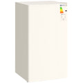 91L Under Counter Fridge Freezer With Chiller Box And Adjustable Thermostat Beige