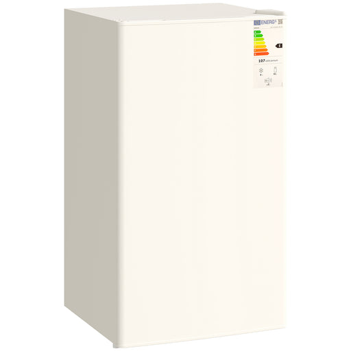 91L Under Counter Fridge Freezer With Chiller Box And Adjustable Thermostat Beige