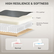 Charcoal Grey Power Lift Recliner Chair for Elderly with USB Ports and Remote Control by HOMCOM