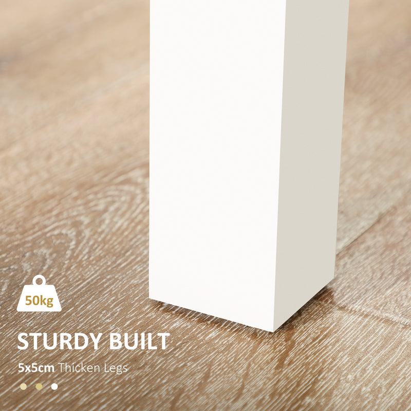 120cm Modern Dining Table for 4 to 6 with Oak Grain by HOMCOM