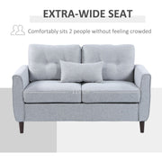 Grey sofa solid construction with eucalyptus wood legs detail