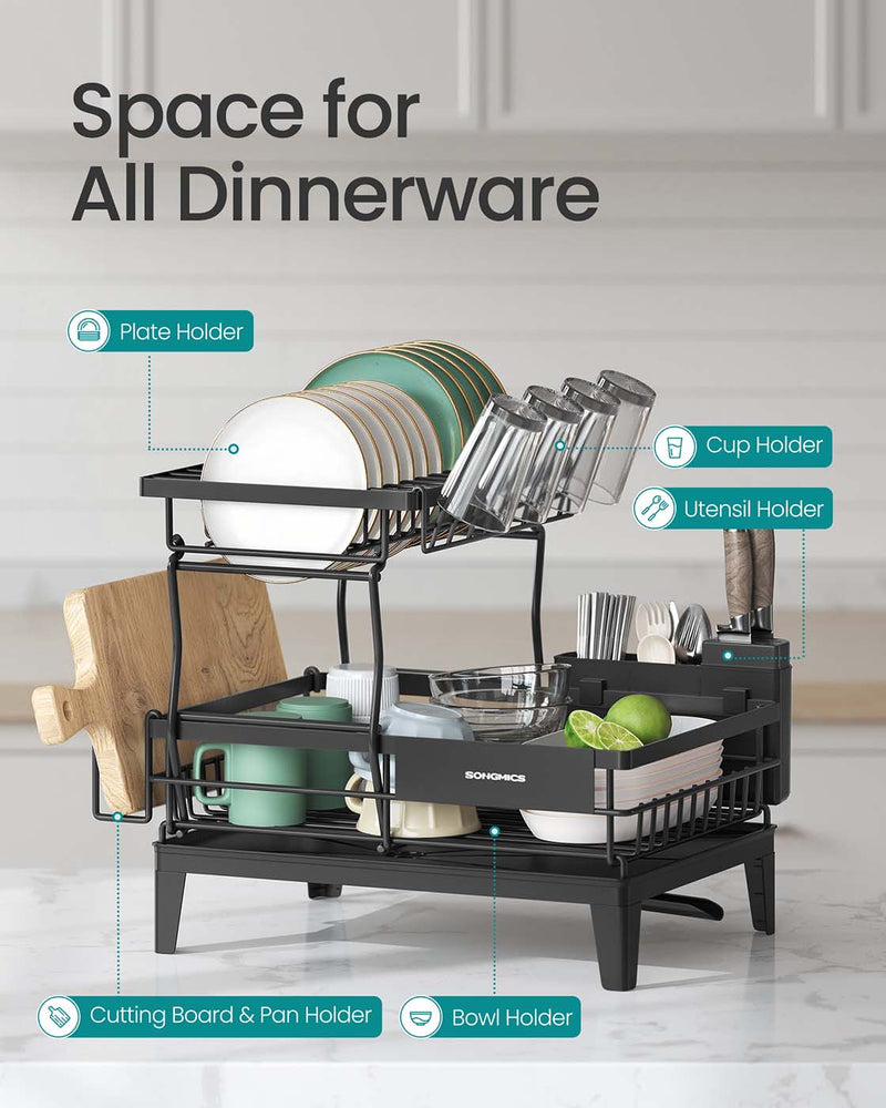 Removable cutlery holder with three compartments