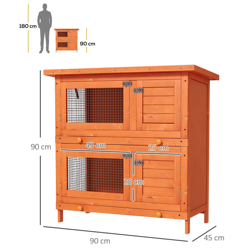 Dimension diagram showing 90cm width, 90cm height and 45cm depth with door measurements