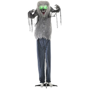 HOMCOM animated skeleton werewolf decoration on a white background