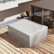 Grey Waterproof Garden Furniture Cover for Large Patio Set with UV Protection