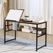 Adjustable Art Desk, 15-Level Tabletop, Multifunctional Homcom