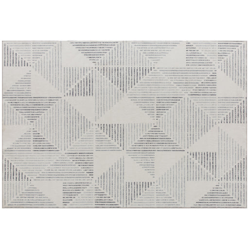 Large Geometric Non Slip Washable Area Rug Soft Floor Carpet For Home Use Grey