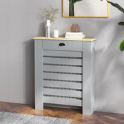 Grey Radiator Cover with Drawer Stylish, 95.5H x 78Wcm by HOMCOM