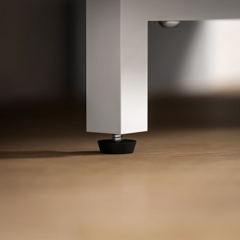 White Corner TV Stand for 47 Inch TV with 2 Open Shelves Ideal for Small Spaces