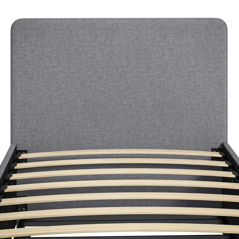 Pull-out guest bed frame - Dark Grey