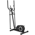 Elliptical Cross Trainer for Quiet Home Workouts with App Connectivity and 8 Resistance Levels Grey