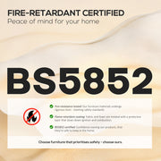 Boho Shoe Storage Bench with Cushioned Seat and Two Flip Drawers for Hallway, White