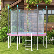 Pink 10FT Trampoline Spring Cover Waterproof UV Resistant Replacement Pad by SPORTNOW AOSOM