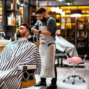 Height Adjustable Saddle Stool For Salon Massage Or Spa With Faux Leather Seat Pink