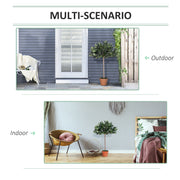 Set of 2 Artificial Olive Trees 3ft Potted Plants for Home or Office Decor Orange