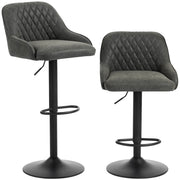 Adjustable bar stools - Dark Grey