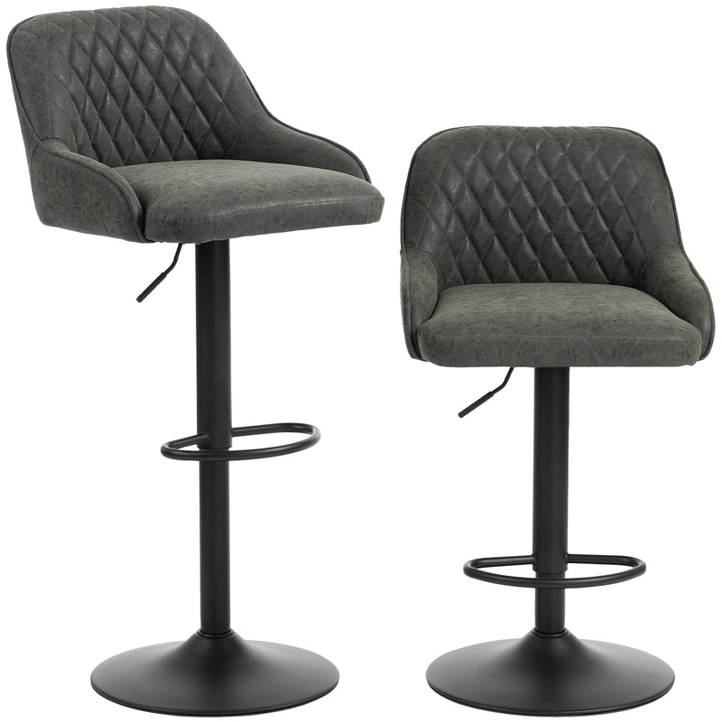 Adjustable bar stools - Dark Grey
