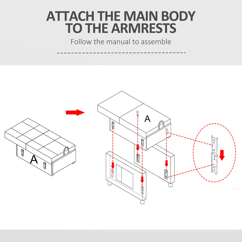 Single Sofa Bed Chair With Linen Look Upholstery Ideal For Guests Or Small Spaces Grey