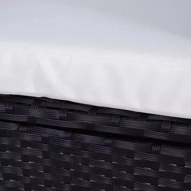 Stylish 3 Piece Rattan Bistro Set