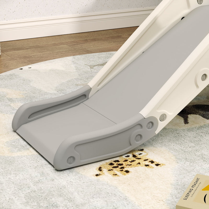 Close-up of the anti-slip slide base and buffer zone edge