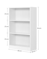 Close-up of the particleboard shelf edge and finish