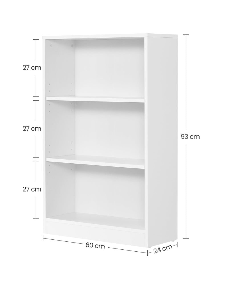 Close-up of the particleboard shelf edge and finish
