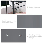 Image of a Charcoal Grey Retractable Sun Shade For Patios and Gardens.