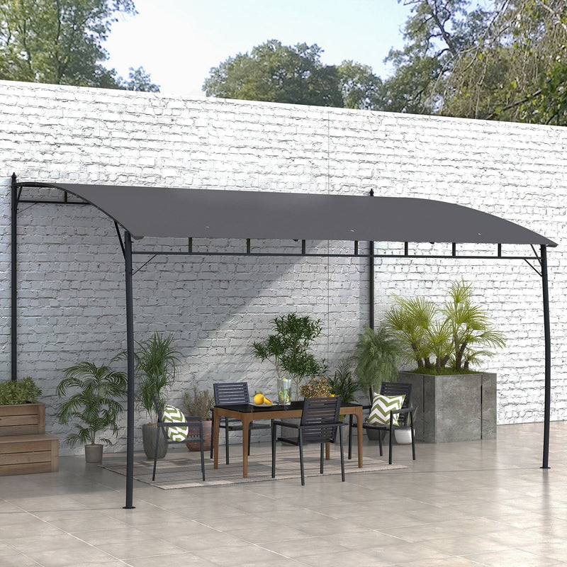 3x4m Grey Pergola Sun Shade