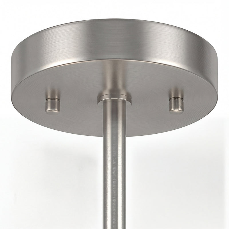 Crystal Ceiling Light for Brightening Bedrooms or Living Rooms Semi Flush