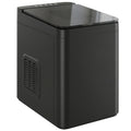 Ice Maker for Quick Chilled Drinks with 2 Ice Sizes and Touchscreen Control Black Homcom