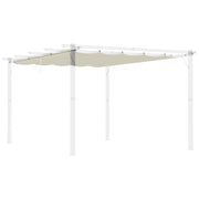 Replacement Retractable Canopy for 4 x 3m Pergola Cream White by Outsunny