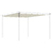 Replacement Retractable Canopy for 4 x 3m Pergola Cream White by Outsunny