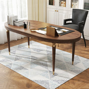 Soft Geometric Area Rug Non Slip Washable Design Ideal for Living Room or Bedroom Multi Coloured