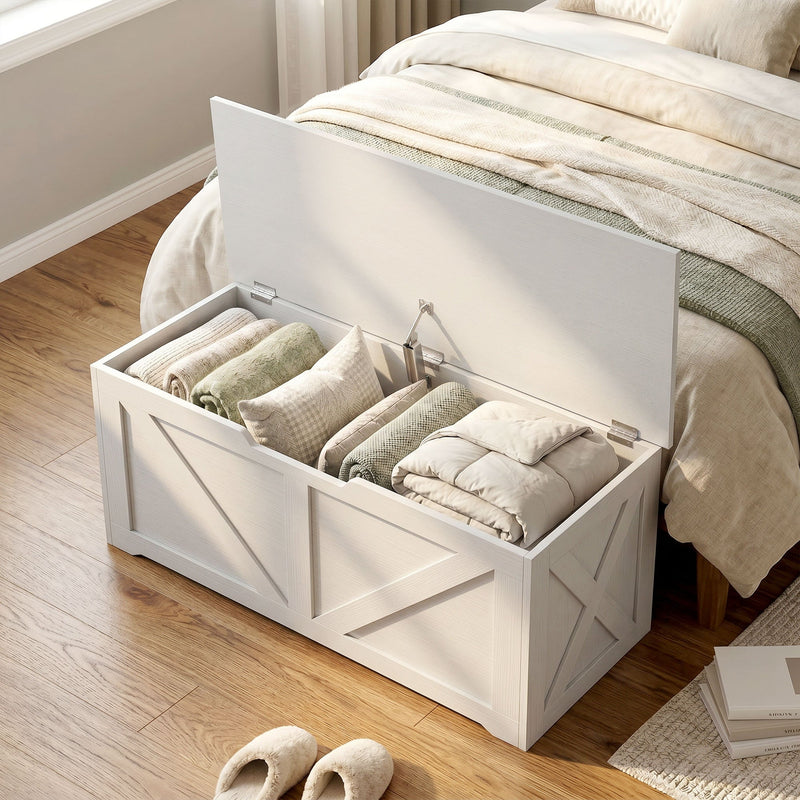 Storage bench 100L - White