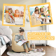 Bear Shaped Toddler Armchair for Bedroom or Playroom Ages 18 Months to 3 Years, Khaki