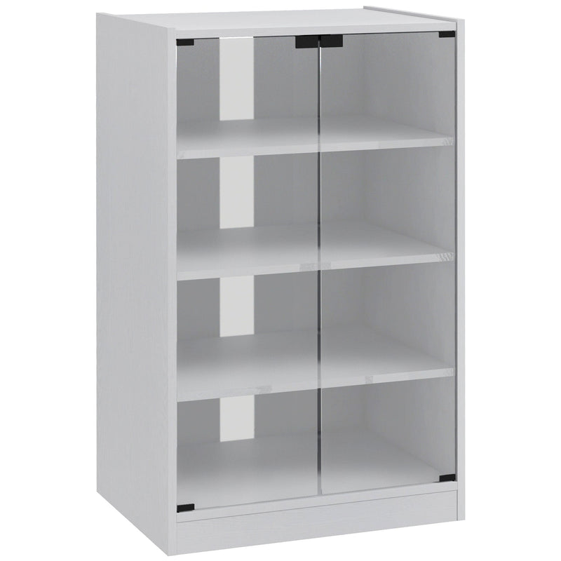 Media Storage Stand White - image 1