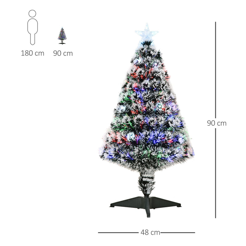 Dimensions diagram showing 90 cm height and 48 cm width next to a 180 cm person silhouette