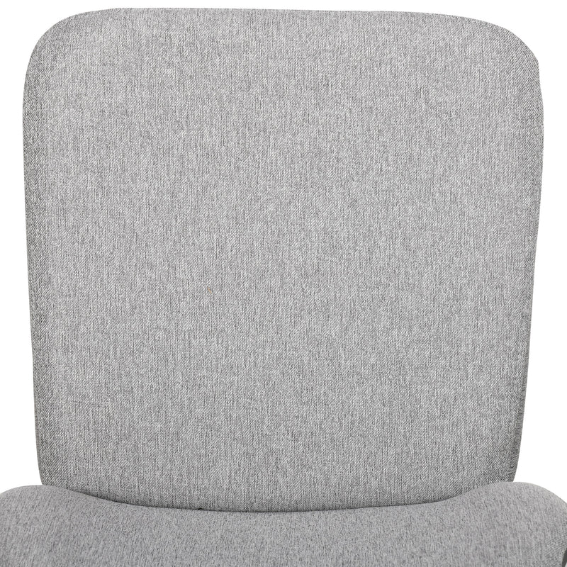 Set of 4 Upholstered Bar Stools with Backs Steel Legs for Kitchen or Dining Room Light Grey AOSOM