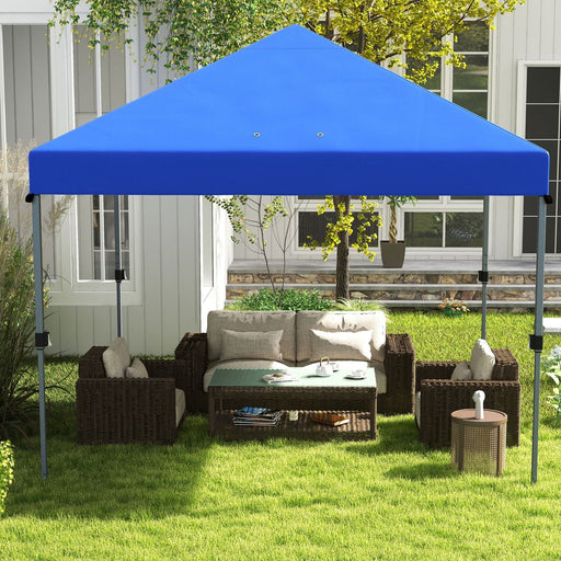 Image of a 3m x 3m Easy Up Pop Up Gazebo, Blue