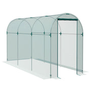Mini Polytunnel Greenhouse 360 x 120cm for Outdoor Plant Protection by Outsunny