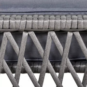 Rattan Bistro Set - Grey Outsunny