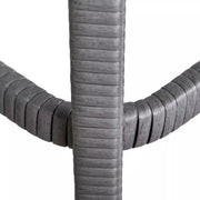 Rattan Bistro Set - Grey Outsunny